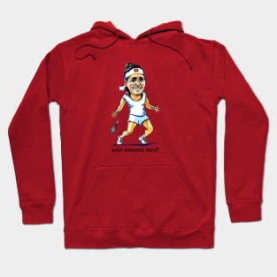 Ons Jabeur pro tennis player caricature Hoodie